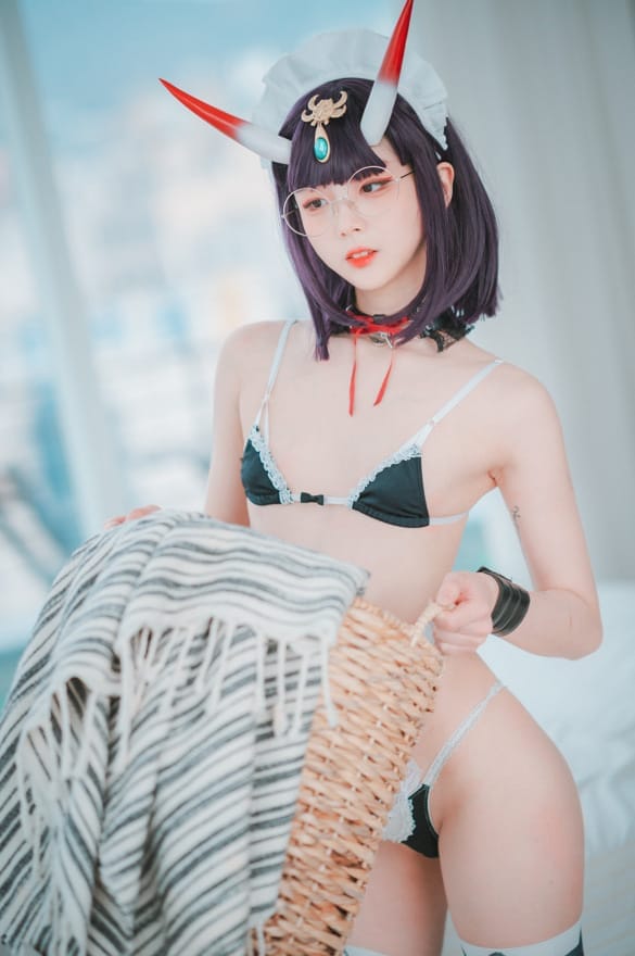 장주(Isabella) –017[DJAWA] Shuten Douji Maid cosplay[73P/636MB]