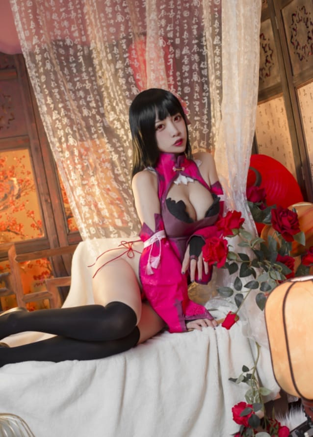 二佐Nisa –NO.81 梦子旗袍[28P/86MB]