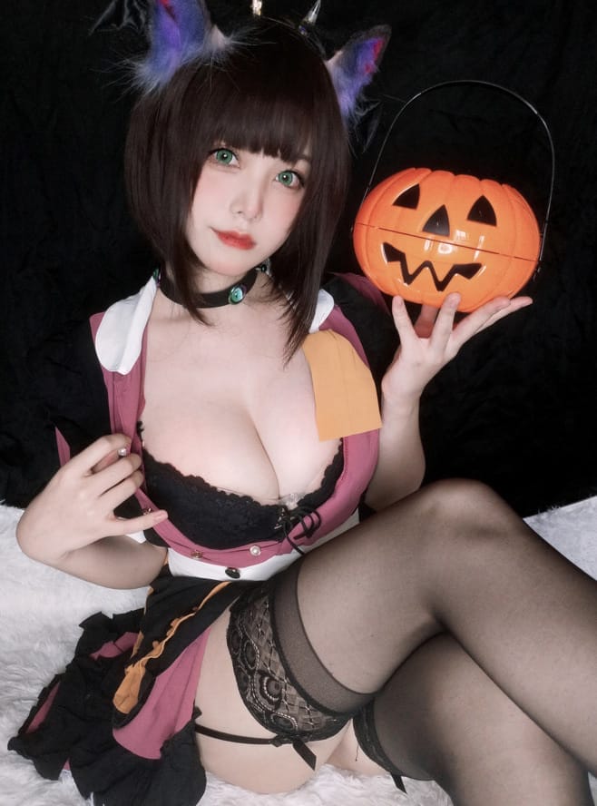 蜜汁猫裘 –NO.077 万圣节[27P/231MB]