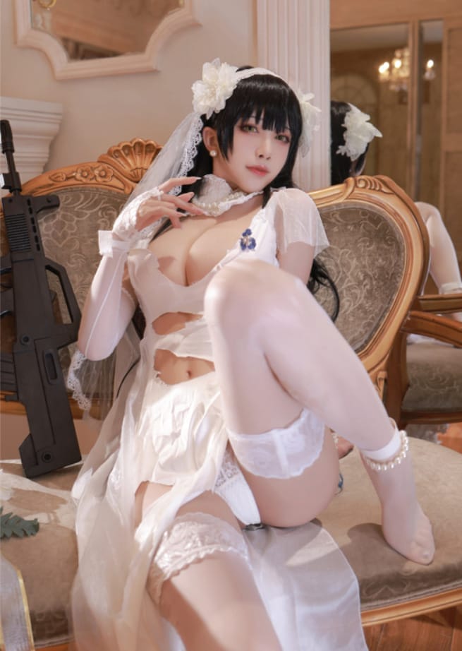 水淼aqua –NO.087 少女前线 OTS14＆Type95[77P/191MB]