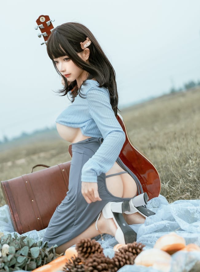 蠢沫沫  –NO.122 吉他妹妹[50P/629MB]