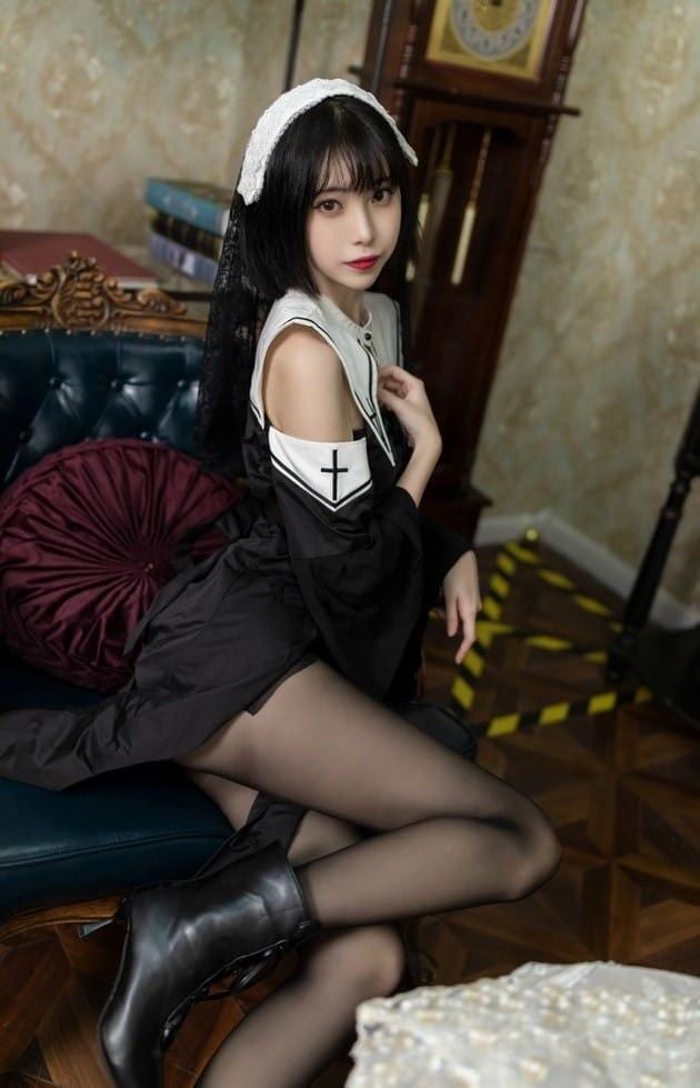 许岚LAN – NO.16 暗黑修女[40P-640MB]