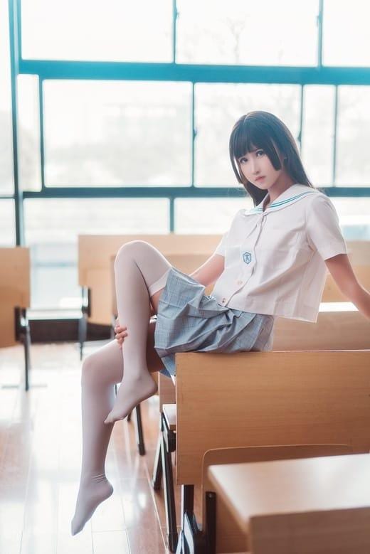 [喵糖映画]VOL.430 教室JK [32P/319MB]