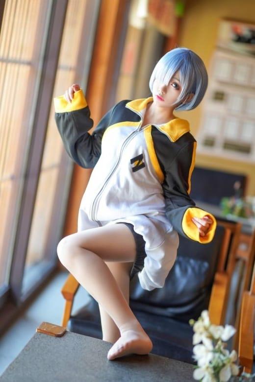 [喵糖映画]VOL.449 雷姆蓝发 [23P/389MB]