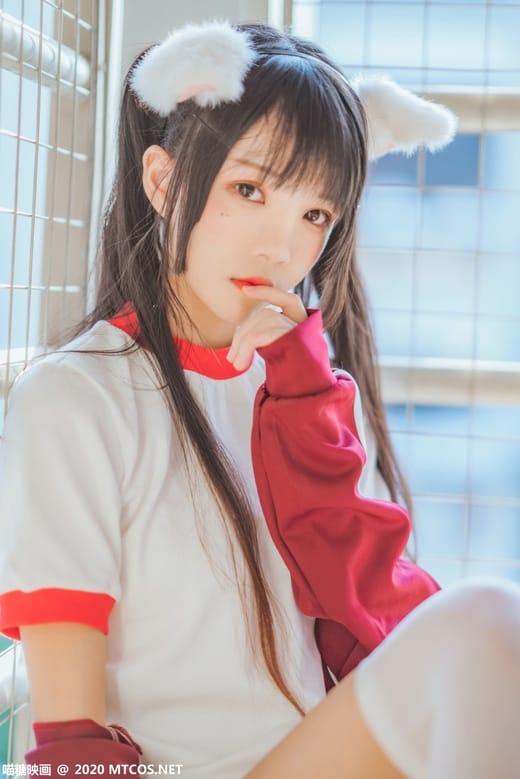 [喵糖映画]VOL.308 红色体操服 [44P/842MB]