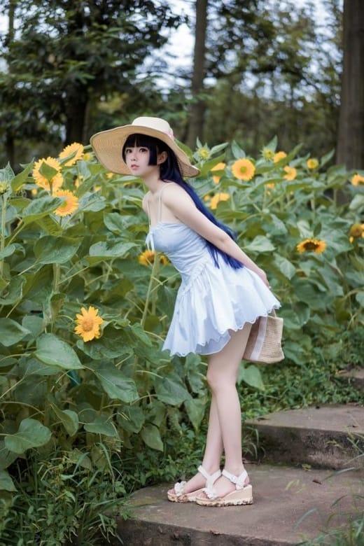 [喵糖映画]VOL.414 花园白裙 [37P/402MB]