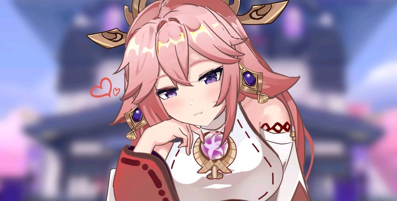 原神八重神子享受的翻白眼流口水图片,梗的来源介绍-1 原神八重神子享受的翻白眼流口水图片,梗的来源介绍