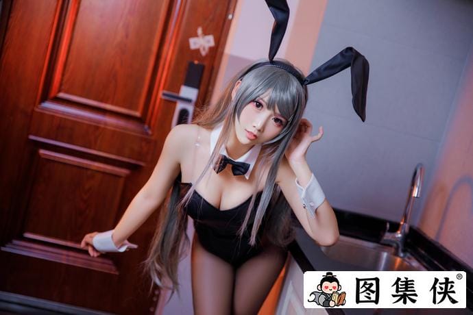 面饼仙儿樱岛麻衣兔女郎学姐cos作品简直惊艳到了我的眼睛-1 面饼仙儿樱岛麻衣兔女郎学姐cos作品简直惊艳到了我的眼睛