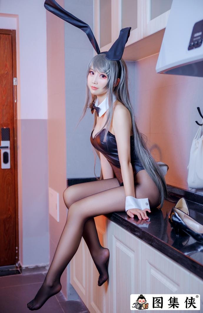 面饼仙儿樱岛麻衣兔女郎学姐cos作品简直惊艳到了我的眼睛-3 面饼仙儿樱岛麻衣兔女郎学姐cos作品简直惊艳到了我的眼睛