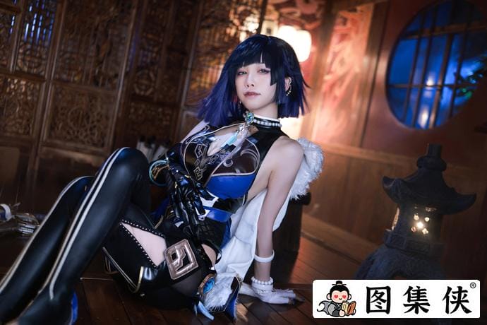 曼妙身姿水淼aqua夜兰礼服的原神cos作品免费哪里看-2 曼妙身姿水淼aqua夜兰礼服的原神cos作品免费哪里看