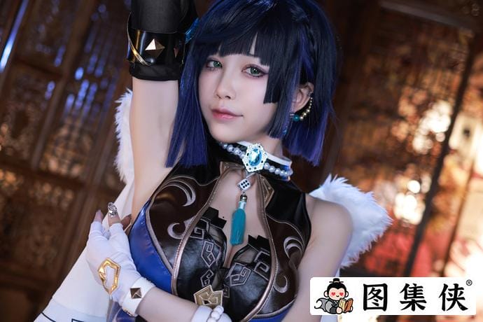 曼妙身姿水淼aqua夜兰礼服的原神cos作品免费哪里看-1 曼妙身姿水淼aqua夜兰礼服的原神cos作品免费哪里看