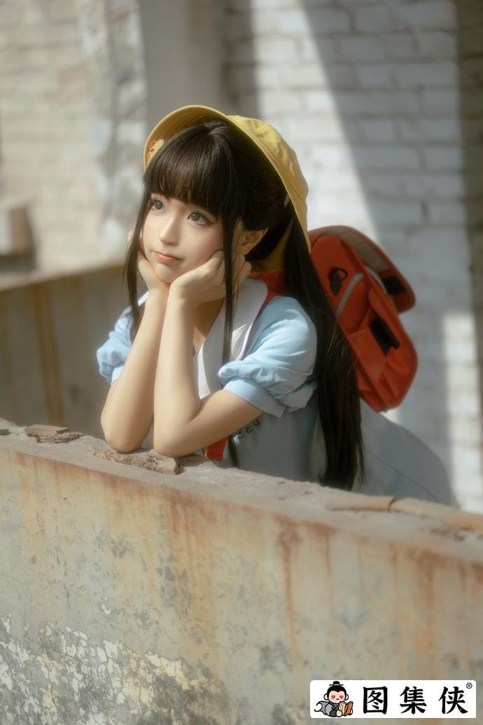 童趣与创可贴融合!蠢沫沫小黄帽绅士版cosplay系列让你感受可爱无限!-2 童趣与创可贴融合!蠢沫沫小黄帽绅士版cosplay系列让你感受可爱无限!