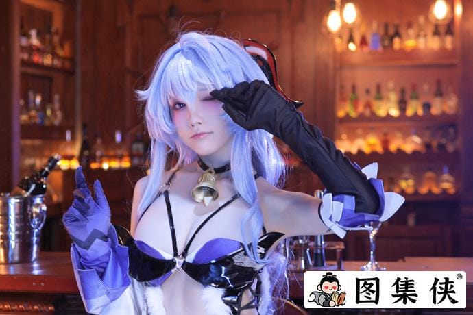 诱人身材太惹火!水淼aqua甘雨魅魔同人cos作品魅力降临