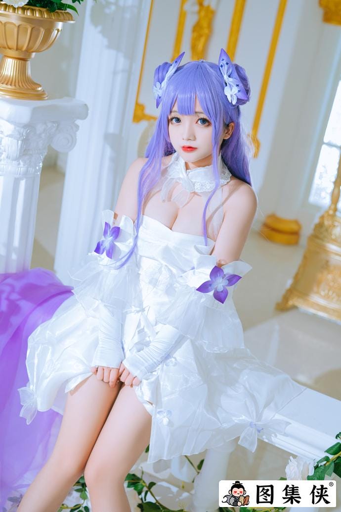 日奈娇奶牛版甘雨女仆 优雅与俏皮的双重魅力!-2 日奈娇奶牛版甘雨女仆 优雅与俏皮的双重魅力!