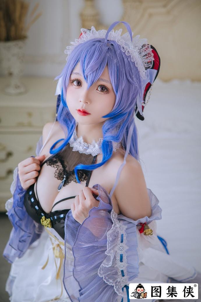 日奈娇奶牛版甘雨女仆 优雅与俏皮的双重魅力!-6 日奈娇奶牛版甘雨女仆 优雅与俏皮的双重魅力!