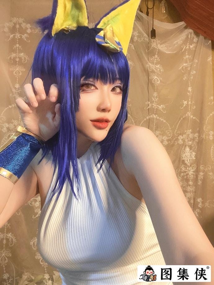 异域风情！起司块wii埃及猫神cos作品，猫女神气场满分！