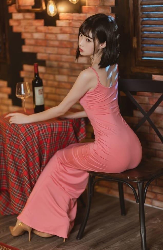 许岚LAN NO.32 粉色长裙 [40P-296M]