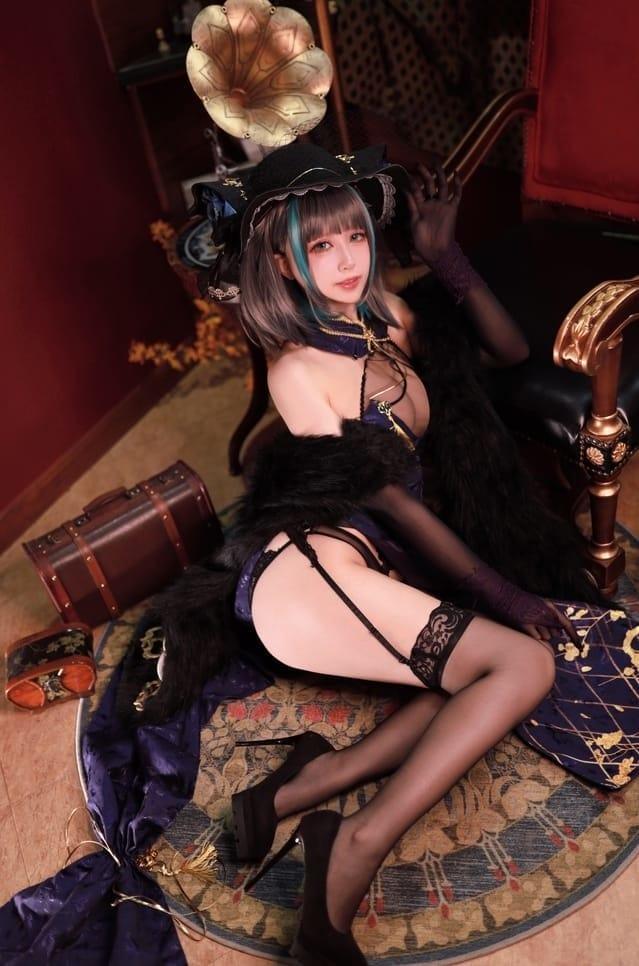 黑白御猫 NO.07 柴郡旗袍 [37P-122M]