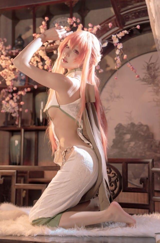 阿包也是兔娘 – NO.095 碧蓝航线英仙座旗袍[30P-210M]