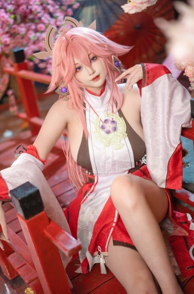 菌烨tako – NO.013 23年2月舰长图八重神子[12P-237M]