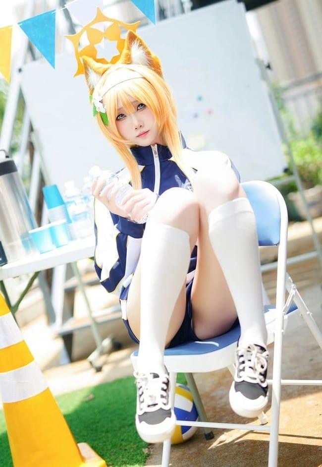 晓美媽 – NO.036 Blue Archive – 伊落マリー（体操服）[60P-177M]