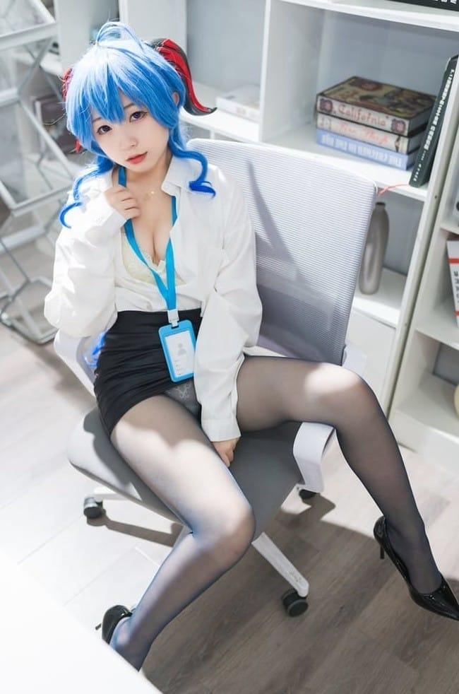 花铃 – NO.19 甘雨秘书ol [93P-574M]