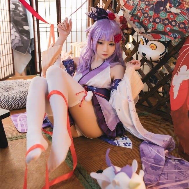 焖焖碳 – NO.24 独角兽和服[30P-125MB]