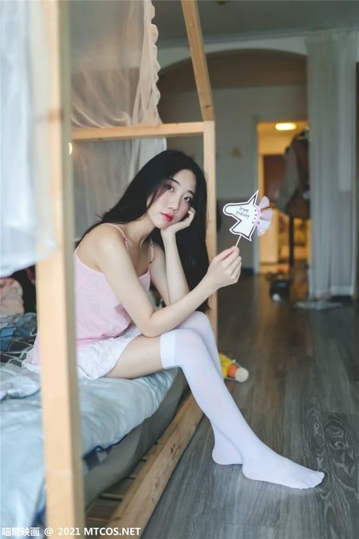 [喵糖映画]VOL.406 粉裙民宿 [28P/163MB]