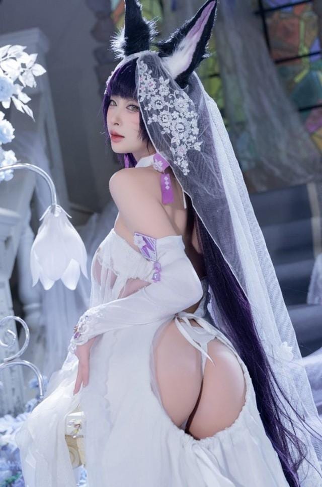 清水由乃 – NO.077 碧蓝航线 武藏 紫藤花[51P1V-638MB]