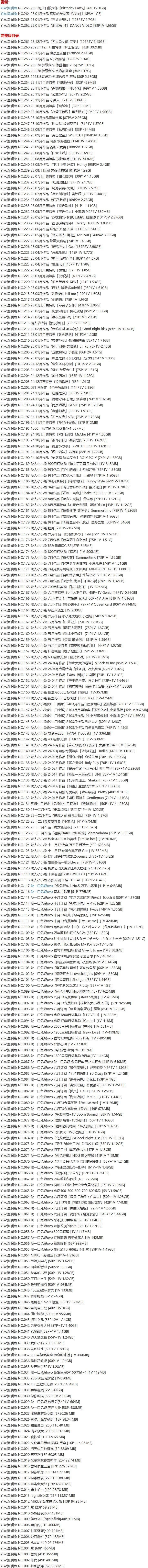 咬一口兔娘 – 写真图片合集【持续更新中】