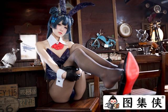 九柒喵 – NO.017 妃咲兔女郎[59P 322M]