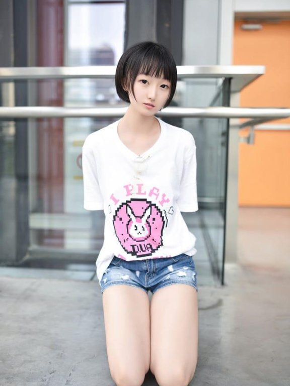 风之领域 – NO.100 眼镜妹妹超短牛仔美腿[45P243M]