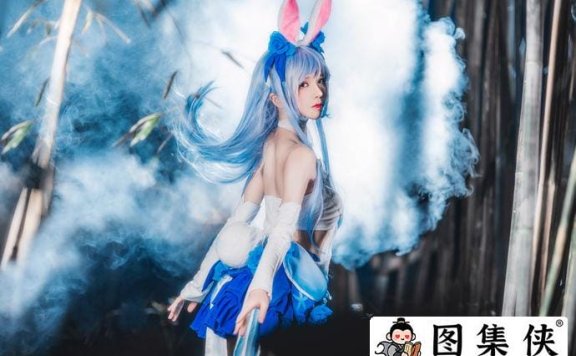 桜桃喵的花间舞公孙离cos作品完美演绎,让花飞起来吧