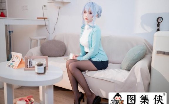 冷艳妩媚!rioko凉凉子雪女系列感受冰山美人的魔力