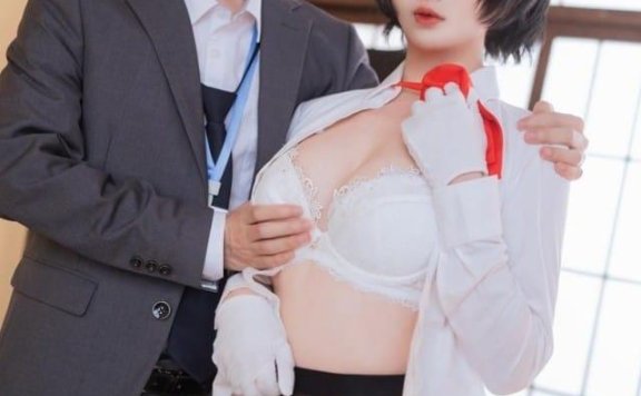 rioko凉凉子 – NO.135 蔚蓝档案 导游 椿 [62P12V-1.03G]