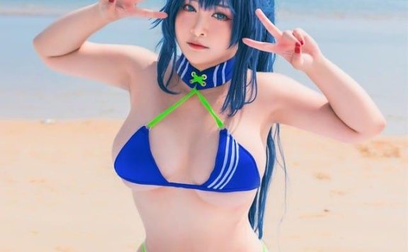 洛璃LoLiSAMA – NO.61 热恋的盛夏 花园泳装[66P-565MB]