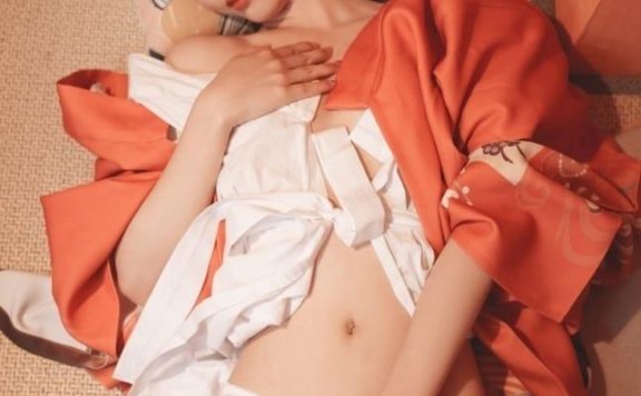 面饼仙儿 NO.129 饼子和服内景[37P-309M]