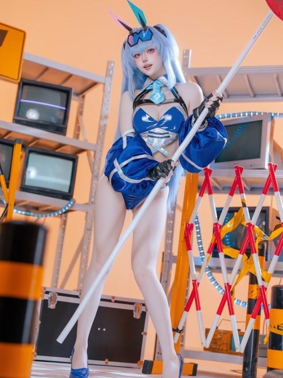 屿鱼 – NO.087 碧蓝航线 花园赛车服 [82P-783MB]