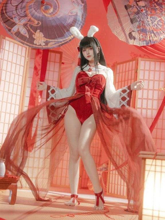 屿鱼 – NO.085 碧蓝航线 大山·祈愿的巫女兔 [58P-339MB]